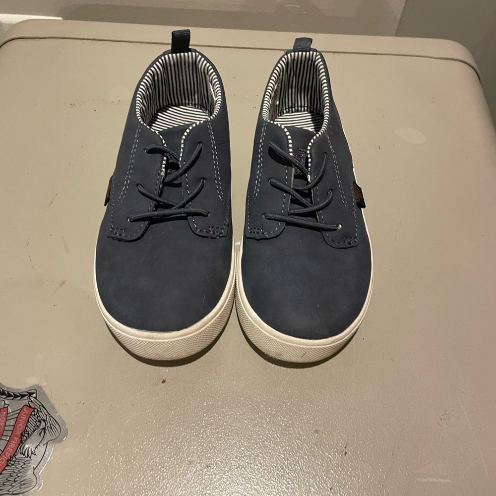 Kids Navy Blue Casual Shoes